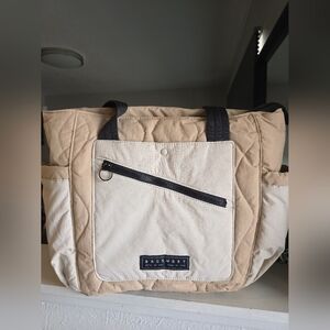 Bagsmart Tan And Cream Quilted Paz 23 L Tote